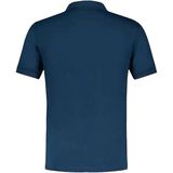 Le Coq Sportif - Ess N°1 - Poloshirt - Blauw - Katoen/Polyester/Elastaan, Vochtabsorberend