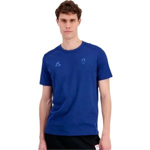 Le Coq Sportif - Essentiels Paris 2024 N°2 - T-shirt - Nachtblauw - Regular Fit
