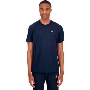 Le Coq Sportif - Heritage N°1 - T-shirt - Blauw - Korte Mouwen