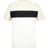 Le Coq Sportif - Contemporary Tee SS - T-shirt - Beige - Katoen