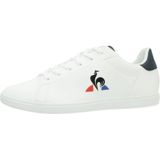 Le Coq Sportif - CourtSet_2 Junior - Tennisschoenen - Zwart - Synthetisch Leer