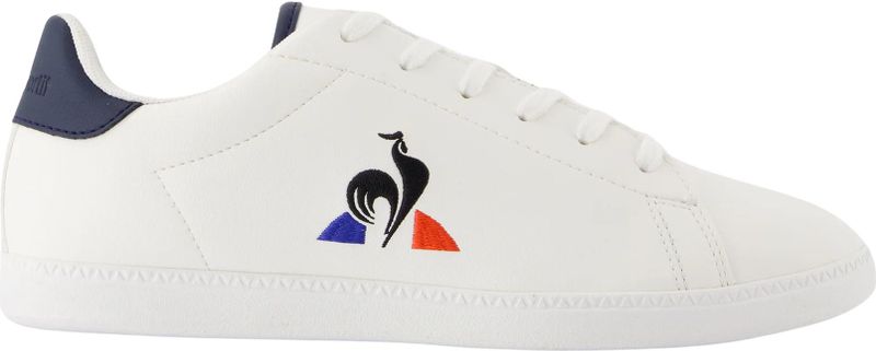 Le Coq Sportif - CourtSet_2 Junior - Tennisschoenen - Zwart - Synthetisch Leer