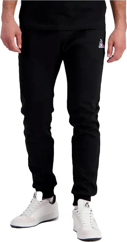 Le Coq Sportif - Ess Slim N°2 - Trainingsbroek - Zwart - Katoen/Polyester