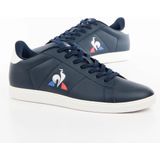 Le Coq Sportif Courtset_2 uniseks sneakers, Jurk blauw optisch wit, 36 EU