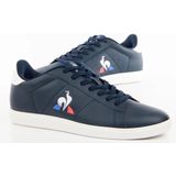 Le Coq Sportif Courtset_2 uniseks sneakers, Jurk blauw optisch wit, 36 EU