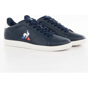 Le Coq Sportif Courtset_2 uniseks sneakers, Jurk blauw optisch wit, 36 EU