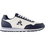 Le Coq Sportif - Astra_2 - Basketbal - Optisch Wit/Jurk Blauw - Nylon/Leer/Polyester