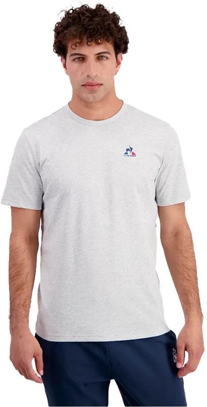 LE COQ SPORTIF - Ess N°2 - T-shirt - Licht Heather Grey - Katoen