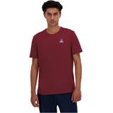 Le Coq Sportif - Ess N°1 - T-shirt - Rood - Korte Mouwen