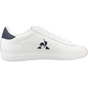 LE COQ SPORTIF - Courtset 2 - Sneakers - Wit/Marine - Leer