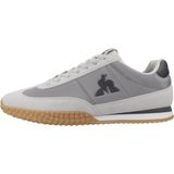 Le Coq Sportif - Veloce I - Sneakers - Grijs - Nylon - Suède - Leer