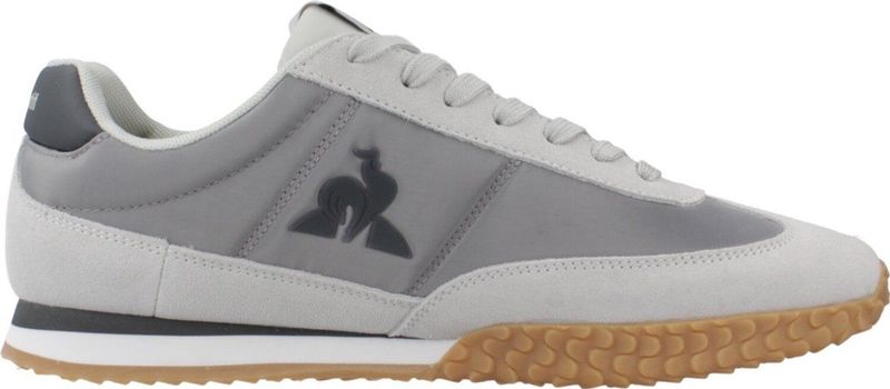 Le Coq Sportif - Veloce I - Sneakers - Grijs - Nylon - Suède - Leer