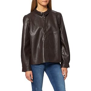 Naf Naf dameshemd, Chocolade, 32