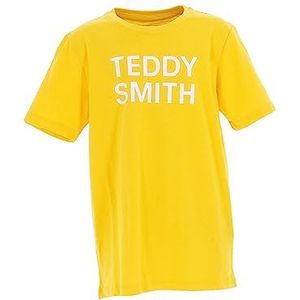 Teddy Smith, Ticlass 3 MC Jr T-shirt voor jongens, Olympic Yellow, 16 Jaren