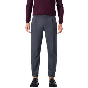 Teddy Smith Kingsman Vouwbroek voor heren, Houtskool, L