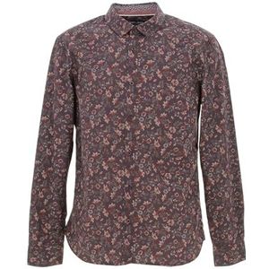 Teddy Smith C-Axel ML Herenhemd, Dark Wine, XXL