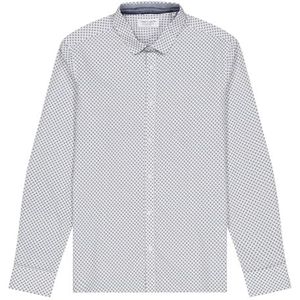 Teddy Smith Herenoverhemd van karton, ML wit/bloemen, wit/bloemen, M