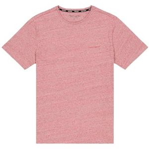 Teddy Smith T- nark Chine MC T-Shirt Homme, Rouge Corail Chine, XXL