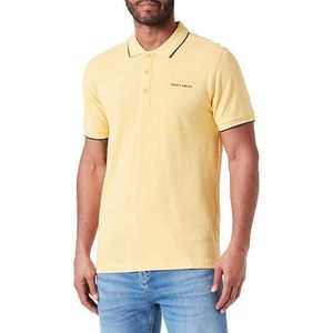 Teddy Smith Pasian 2 Mc poloshirt heren, Crème geel
