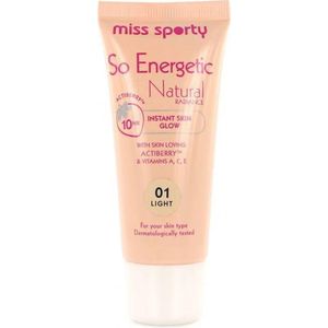 Miss Sporty So Energetic Natural Radiance Foundation - 1 Light - Foundation