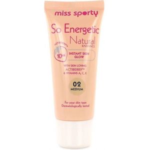 Miss Sporty So Energetic Natural Radiance Foundation - 02 Medium