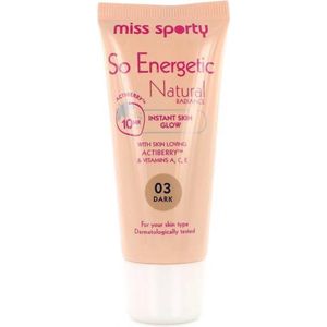Miss Sporty So Energetic Natural Radiance Foundation - Dark