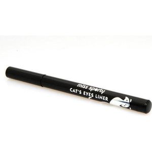 Miss Sporty Cat´Eyes Felt Tip Liner - 1 Black - Eyeliner