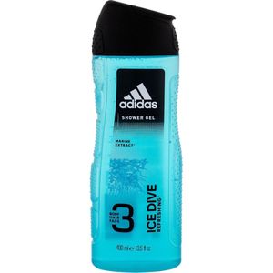 Adidas 3 in 1 Ice Dive Showergel 400 ml