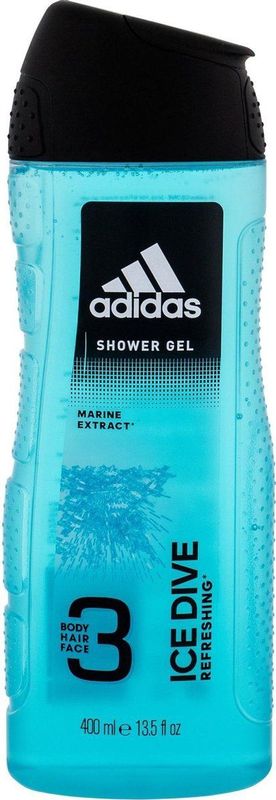 Adidas - 3 in 1 Ice Dive - Showergel - 400 ml