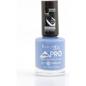 Rimmel Lycra Colour Memory - 420 Aqua Cool - Blauw - Nagellak