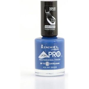 Rimmel London Lycra Colour Memory Nagellak - 425 My Denim
