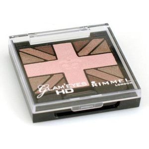 Rimmel Glam'Eyes HD Union Jack - 5 English Rose - Roze - Oogschaduw