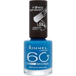 Rimmel London 60 Seconds Finish Nagellak - 840 Blue