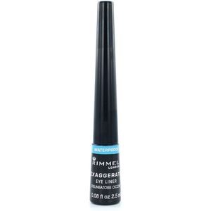 Rimmel - Exaggerate Waterproof - Eyeliner - Glossy Black - 2,5 ml