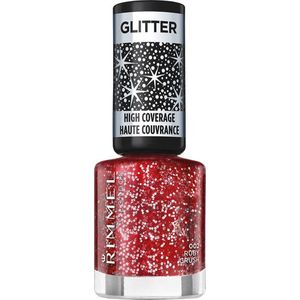 Rimmel London Glitter Nagellak - 002 Ruby Crush