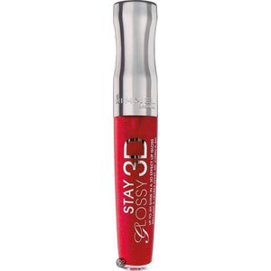 Rimmel London Stay Glossy 3D Lipgloss - 503 Red Carpet Glam