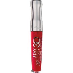 Rimmel Stay Glossy 3D Lipgloss - 503 Red Carpet Glam