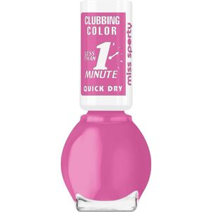 Miss Sporty - Boeing Brush Clubbing Colors Nailpolish - Neon Pink - Fuchsia