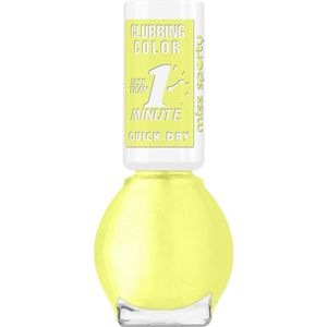 Miss Sporty - Boeing Brush Clubbing Colors Nailpolish - Neon Yellow - Geel