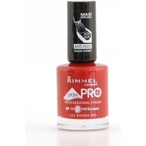 Rimmel London Lycra Colour Memory Nagellak - 323 Rivera Red