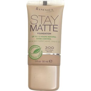 Rimmel London Stay Matte Foundation - Natural Beige 301