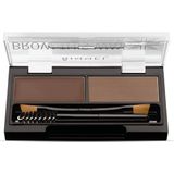 Rimmel - Brow This Way Palette - Wenkbrauw Make-up - Tint 002 Medium Brown - 1,3 g