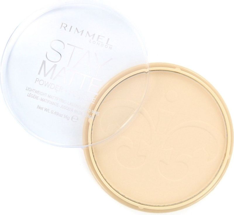 Rimmel - Stay Matte Pressed Powder en Setting Spray - Transparant - 8.5g en 100ml