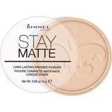 Rimmel London - Stay Matte Pressed Powder - Gezichtspoeder - 003 Peach Glow
