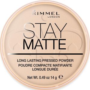 Rimmel London - Stay Matte Pressed Powder - Gezichtspoeder - 003 Peach Glow