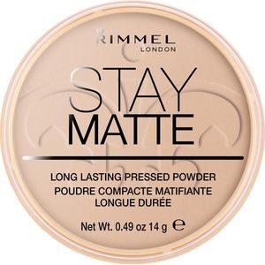 Rimmel London - Stay Matte Pressed Powder Poeder 14 g 005 - Silky Beige
