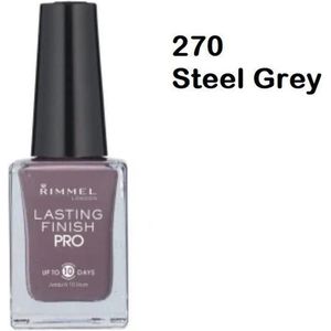 Rimmel London Lasting Finish PRO Nagellak - 270 Steel Grey