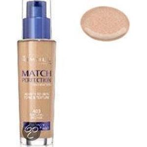 Rimmel London Match Perfection Foundation - Natural Bronze 403