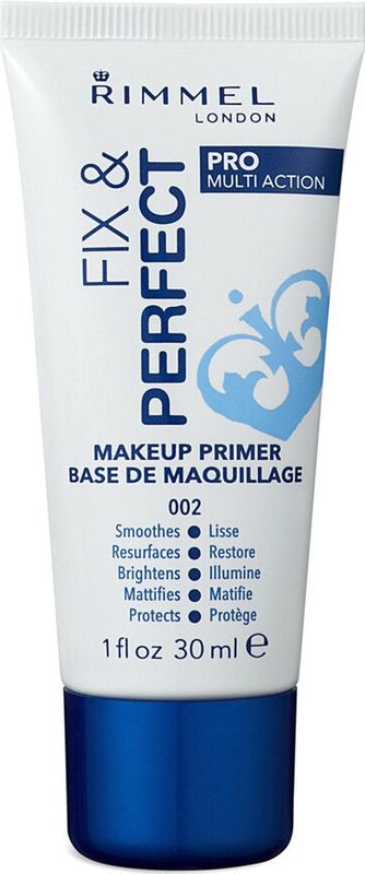 Rimmel London - Fix & Perfect Pro Primer 002 - Transparent