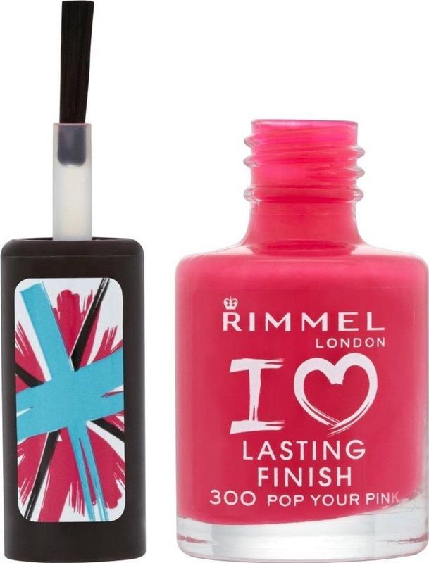 Rimmel I Love Lasting Finish Nagellak - 300 Pop Your Pink